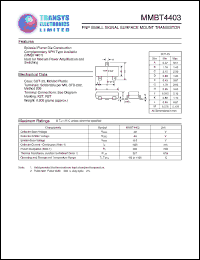 Click here to download MMBT4403 Datasheet