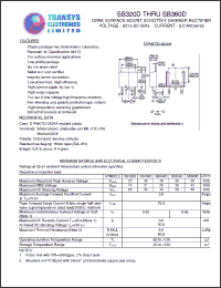 Click here to download SB320D Datasheet