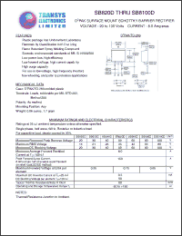 Click here to download SB8100D Datasheet