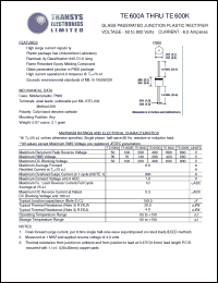 Click here to download TE600A Datasheet