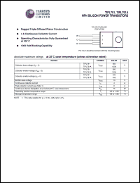 Click here to download TIPL791 Datasheet