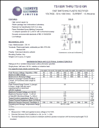 Click here to download TS158R Datasheet