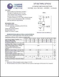 Click here to download UF106 Datasheet