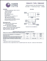 Click here to download 1SMA140Z Datasheet
