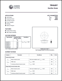 Click here to download TR402ST Datasheet