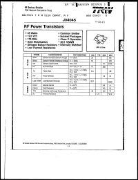 Click here to download JO4045 Datasheet