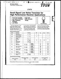 Click here to download LT4772 Datasheet