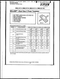 Click here to download MRAL1417-11 Datasheet