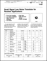 Click here to download TP491 Datasheet