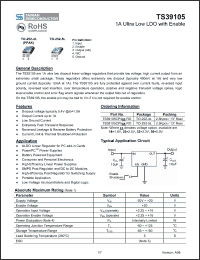 Click here to download TS39105CP525RO Datasheet