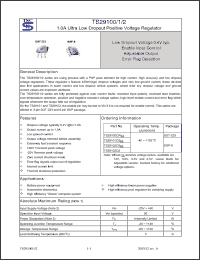 Click here to download TS29100CW33 Datasheet