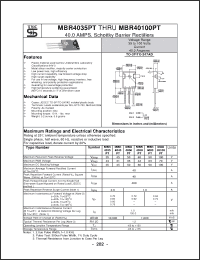 Click here to download MBR4090PT Datasheet