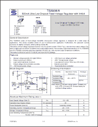 Click here to download TS2938ACP525 Datasheet