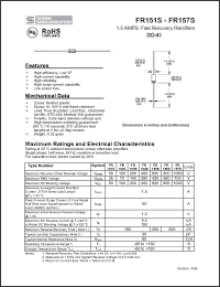 Click here to download FR154S Datasheet