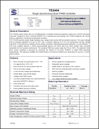 Click here to download TS3405 Datasheet