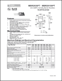 Click here to download MBR2090PT Datasheet
