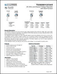 Click here to download TS39200CM Datasheet