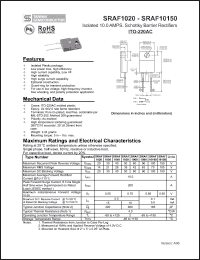 Click here to download SRAF1020_1 Datasheet