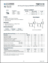 Click here to download TSM7311D_07 Datasheet