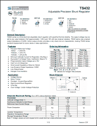 Click here to download TS432CTB0 Datasheet