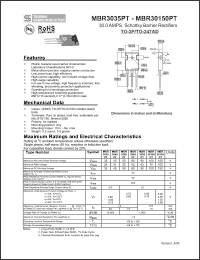 Click here to download MBR30150PT Datasheet