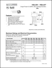 Click here to download KBL601_1 Datasheet