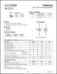 Click here to download TSM9434D Datasheet