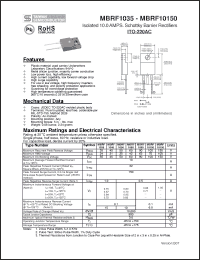 Click here to download MBRF1035_1 Datasheet