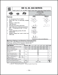 Click here to download SB2510G Datasheet