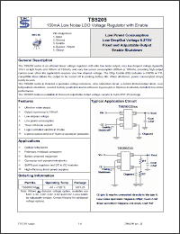 Click here to download TS5205_1 Datasheet