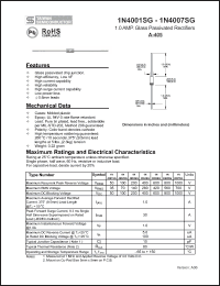 Click here to download 1N4005SG Datasheet