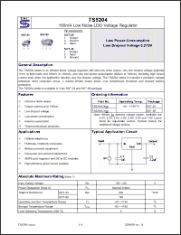 Click here to download TS5204CY2.9 Datasheet