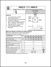 Click here to download SB803G Datasheet