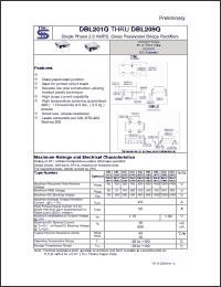 Click here to download DBL203G Datasheet