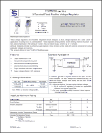 Click here to download TS7809ICI Datasheet