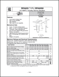 Click here to download SRA830 Datasheet