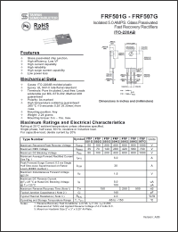 Click here to download FRF502G Datasheet
