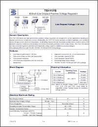 Click here to download TS1117S Datasheet