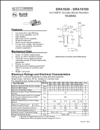 Click here to download SRA16100 Datasheet