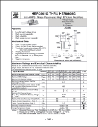 Click here to download HER0805G Datasheet