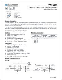 Click here to download TS39103CP525RO Datasheet