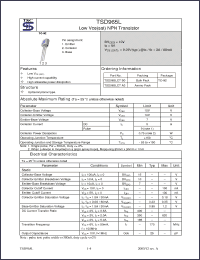 Click here to download TSD965LCTA3 Datasheet