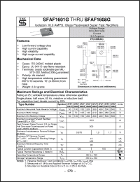 Click here to download SFAF1603G Datasheet