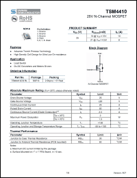 Click here to download TSM4410 Datasheet