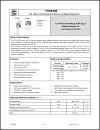 Click here to download TS39300CM Datasheet