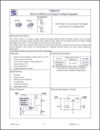 Click here to download TS9013KCY Datasheet