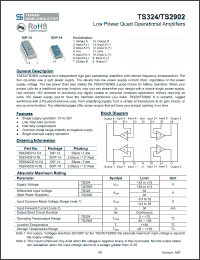 Click here to download TS324CD14C4 Datasheet