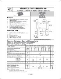 Click here to download MBRF790 Datasheet