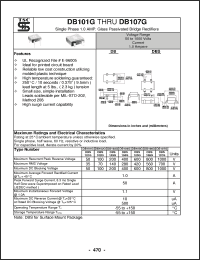 Click here to download DBS107G Datasheet