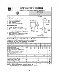Click here to download SRS1040 Datasheet